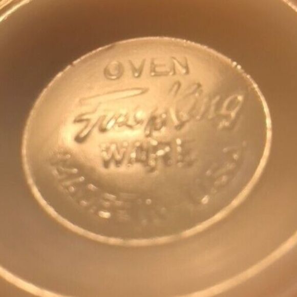 Fire King Peach Luster Laurel Leaf Design Vintage Sugar And Creamer Set - Picture 6 of 9